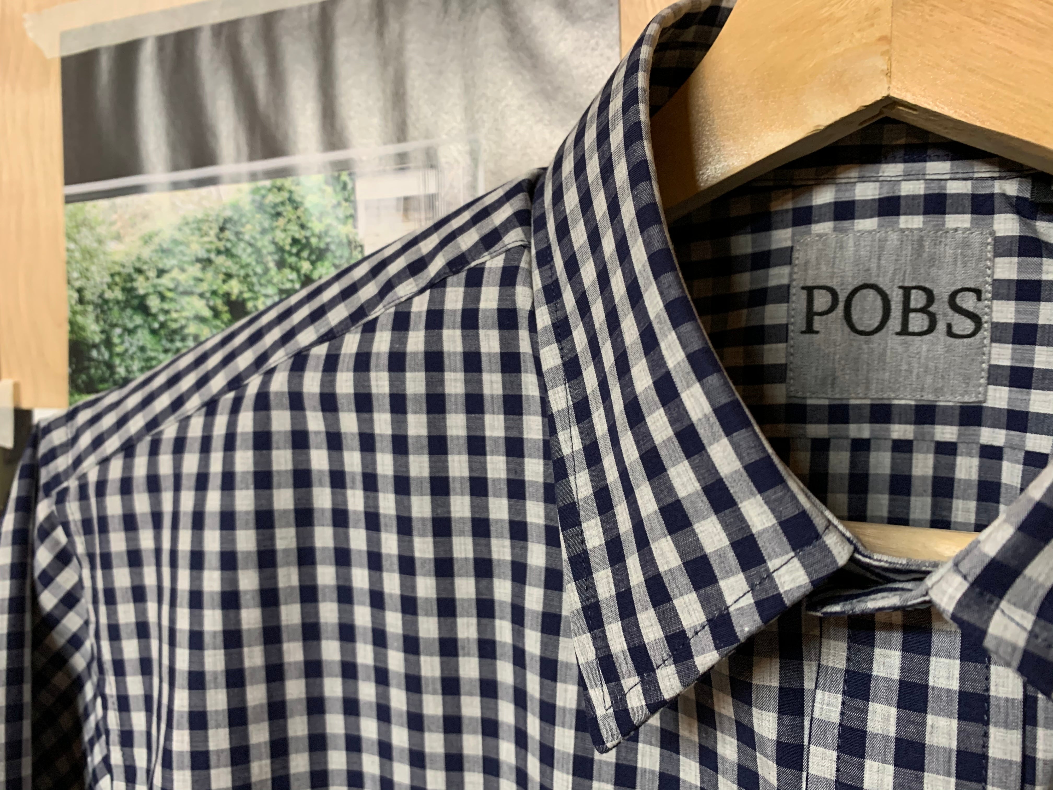 60% OFF! USE CODE: DEADSTOCK AT CHECKOUT BLUE CHECK SHORT SLEEVE DAILY DRIVER