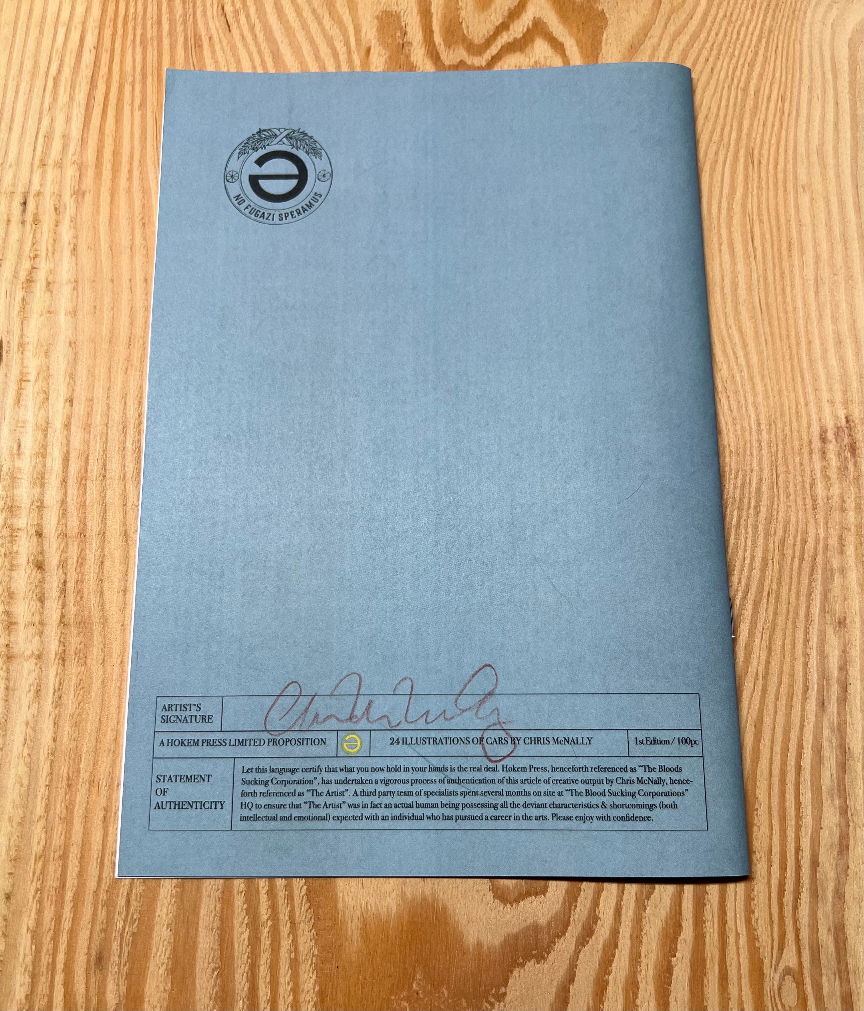 Chris McNally Art Zine